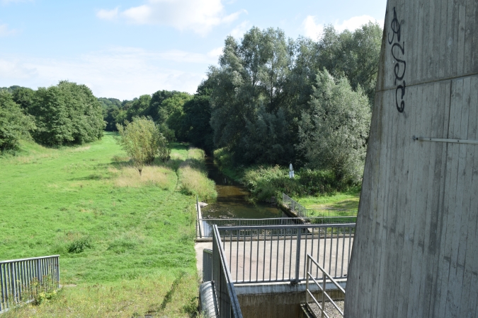 Das Hochwasserrückhaltebecken Kahlgracht