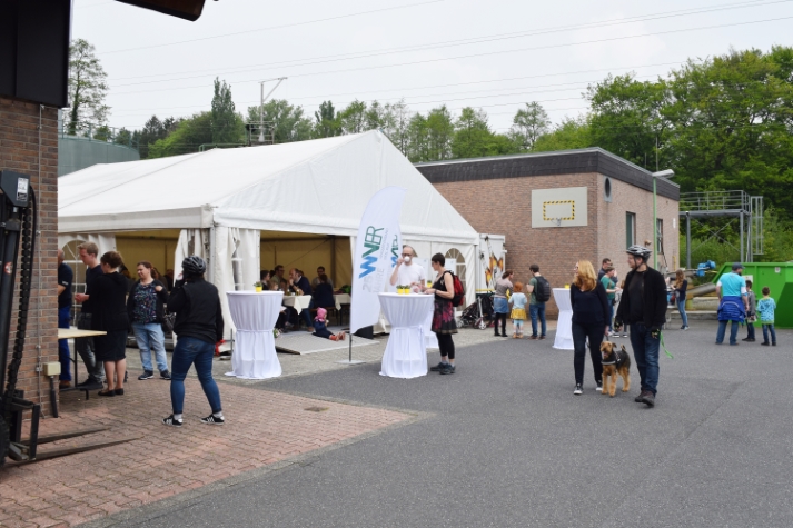 Ein ständiges Kommen und Gehen auf der Kläranlage Aachen-Brand
